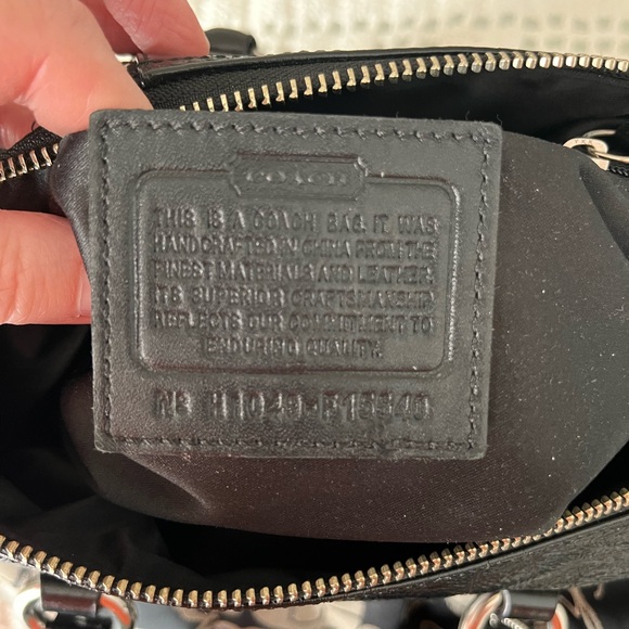 Coach Black Satchel Bag in amazing condition - Picture 3 of 7